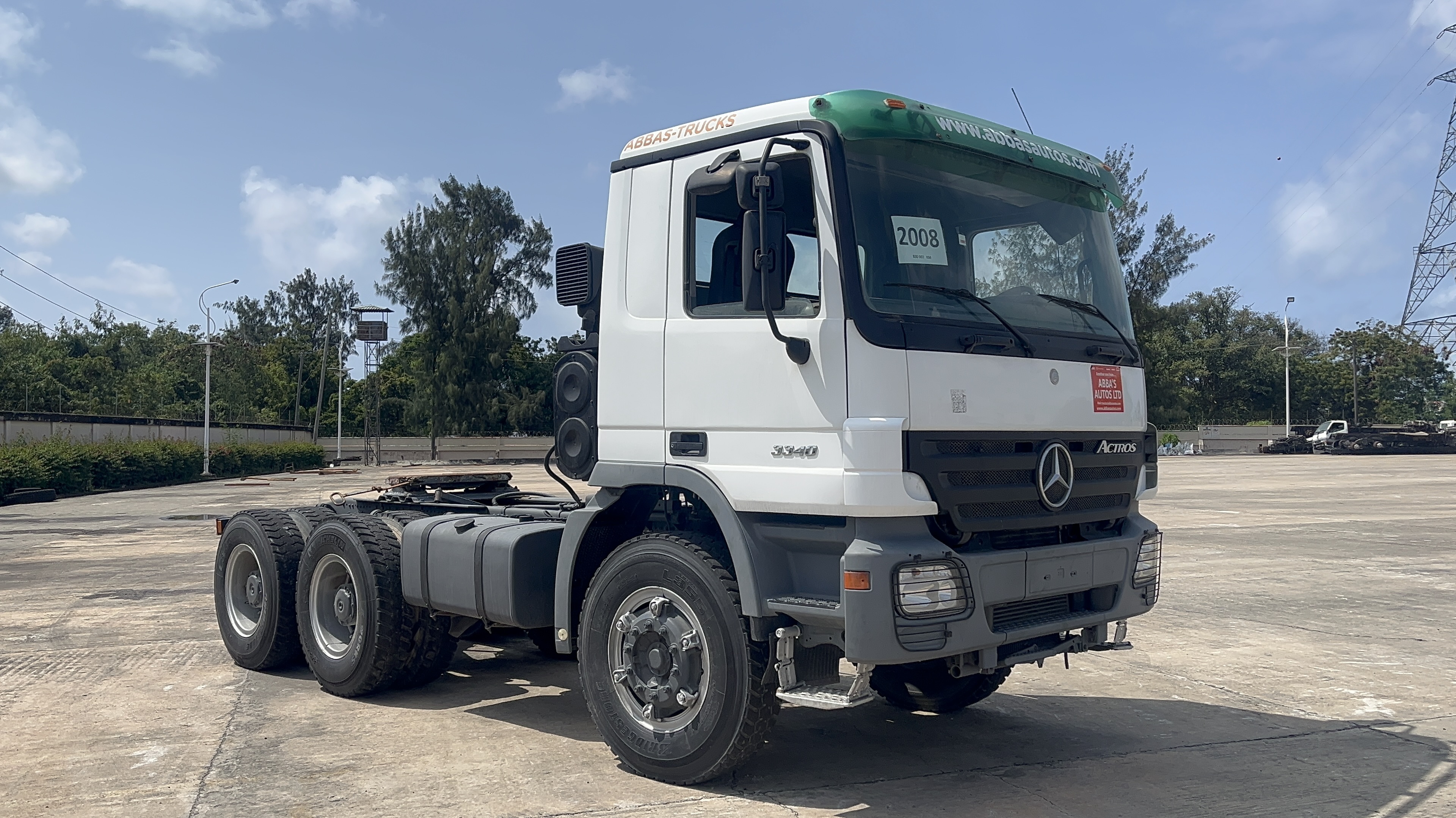 2008 MERCEDES ACTROS 3340